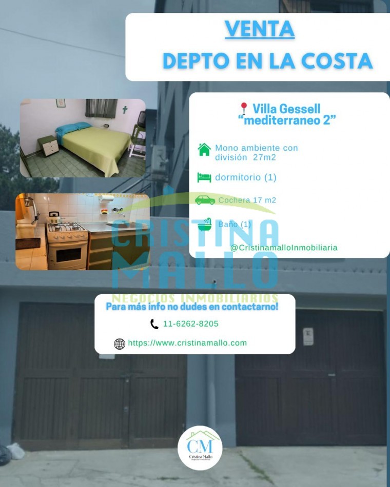 Departamento En Venta En Gesell- Excelente Ubicacion