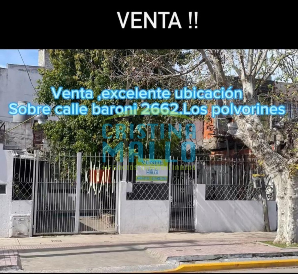 Oportunidad unica en Los Polvorines, Casa 3 Ambientes A Reciclar!